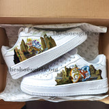 custom shoes Goku and Frieza