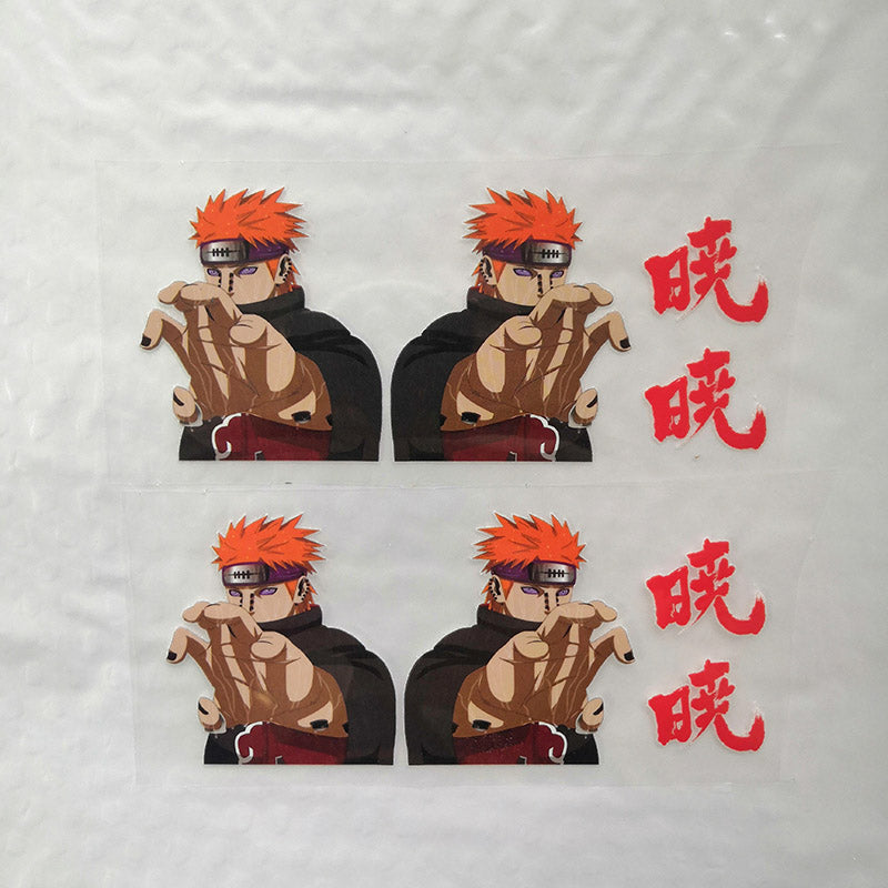 iron on pain sticker for shoes