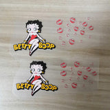 Betty Boop iron on stickers