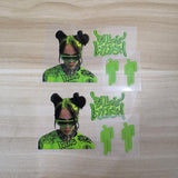Billie Eilish patches for shoes decal