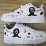 Lil Uzi Iron On Patches For Custom Air Force 1, Perfect Stickers For Custom Sneakers/Vans/AF1 Lil Uzi Theme, Best Gift For Her