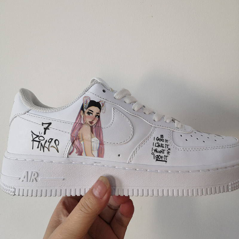 custom shoes ariana grande
