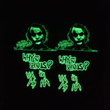 glow in dark joker stickers