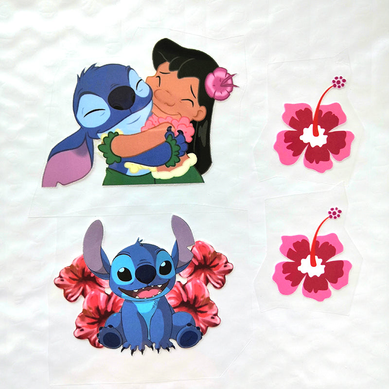 lilo and stitch iron on stickers