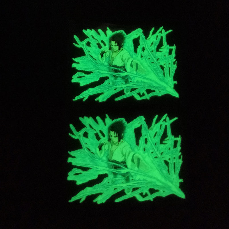 glow in dark Sasuke stickers