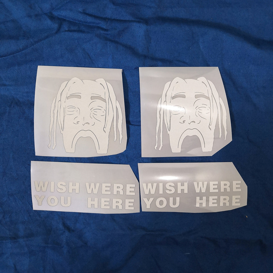 Travis Scott Astroworld 3M Reflective Patches for Custom Reflective Air Force 1