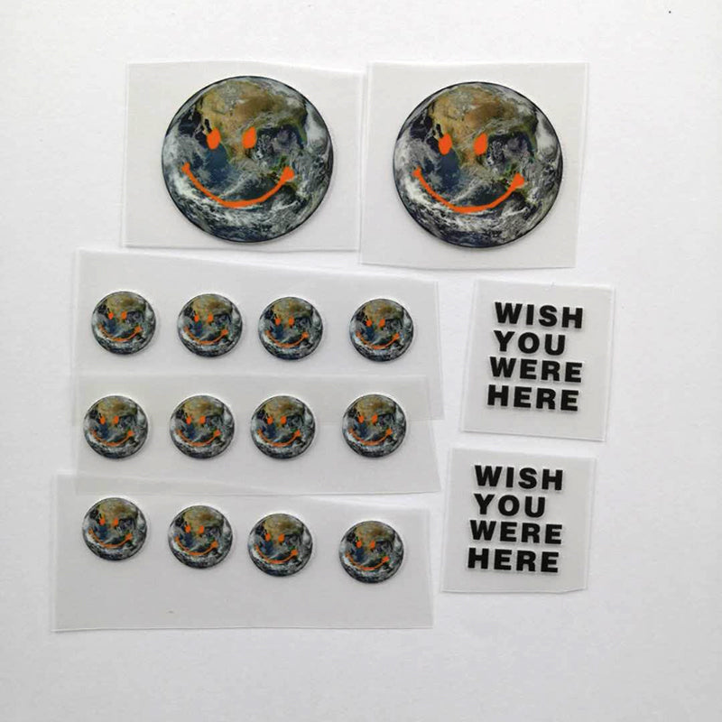 Astroworld Various Smile Earth Patches For Custom Air Force 1, Perfect Patches For Custom Sneakers/Vans/AF1 Travis Sccot Theme, Best Gift For Her