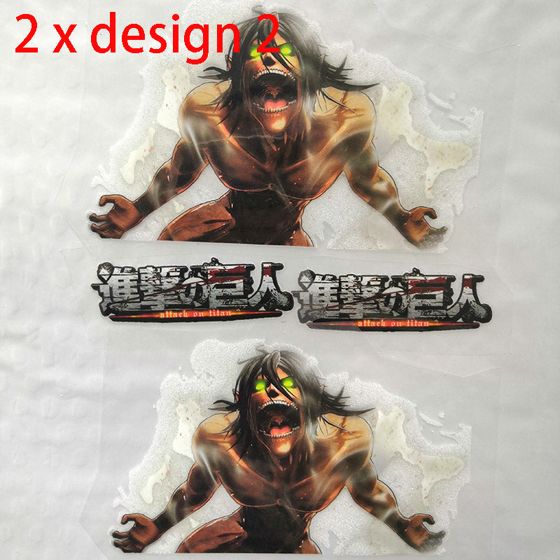 attack on titan iron on patches