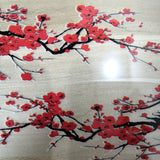 Red Blossom Patches for Custom Air Force 1 or Vans Blossom Floral Patches for Shoes Decal