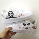 Joker Iron On Patches For Custom Air Force 1, Perfect Joker Patches For Shoes Decal Best Gift For Her