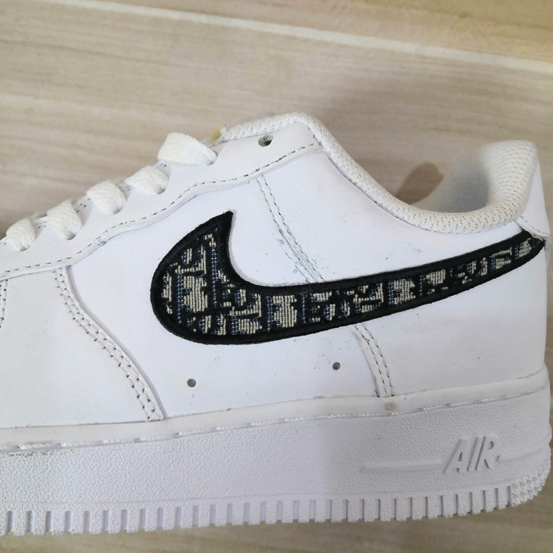 Black LV Patches for Custom Air Force 1 LV, Iron on Louis Vuitton Patc –  theshoesgirl