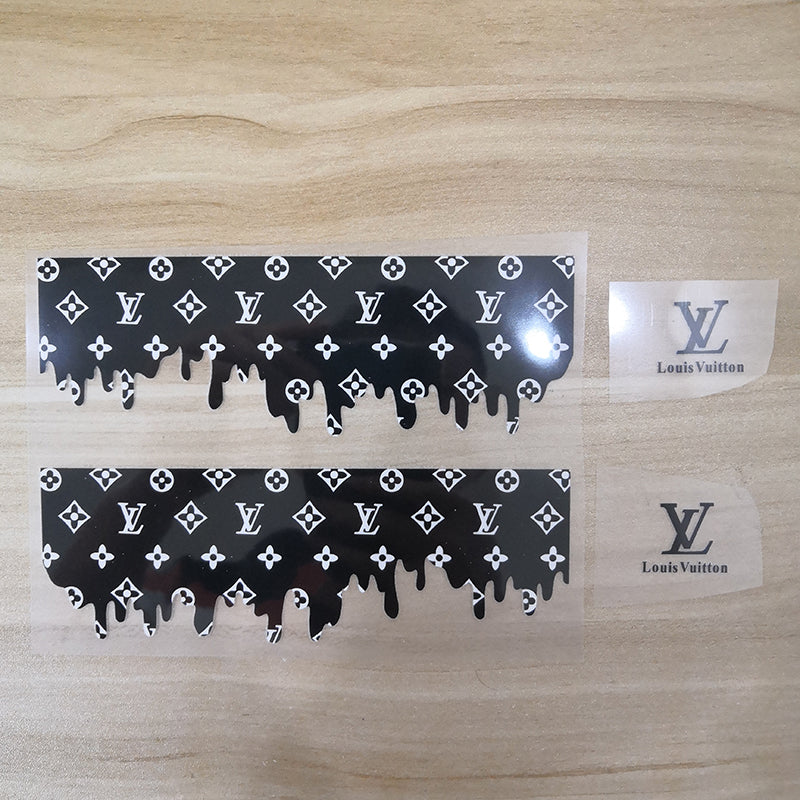 LV Black Drip Custom – KarlsKicks®