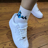 Embroidered Blossom Socks
