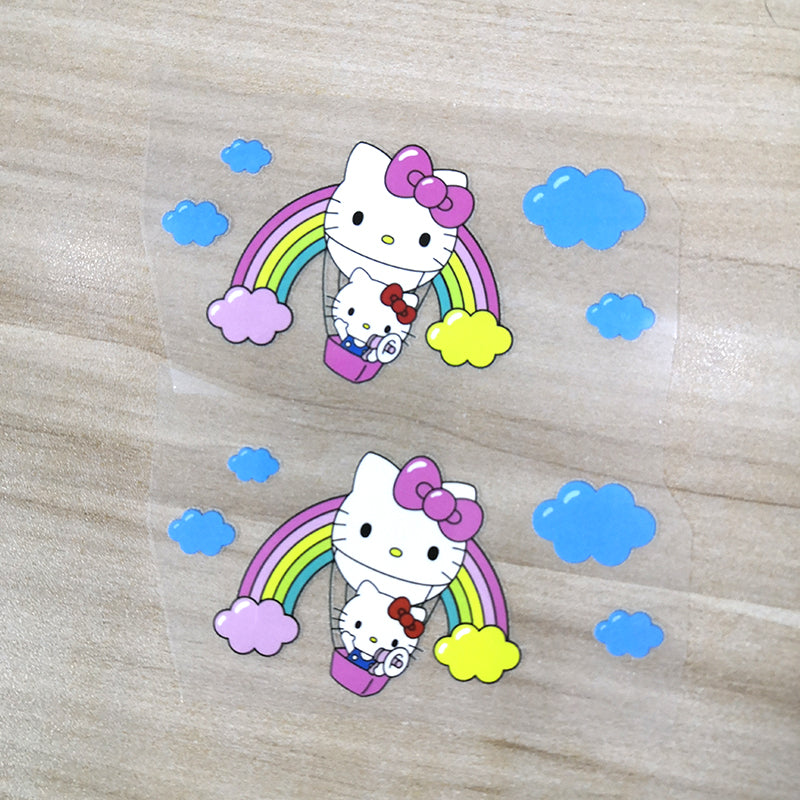 Hello Kittty Iron on Patches for DIY/Custom Air Force 1 Hello Kittty