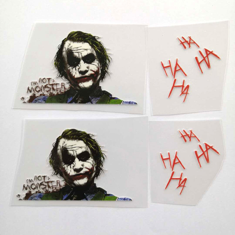 Joker Iron On Patches For Custom Air Force 1, Perfect Joker Patches For Shoes Decal Best Gift For Her