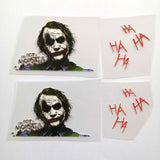 Joker Iron On Patches For Custom Air Force 1, Perfect Joker Patches For Shoes Decal Best Gift For Her