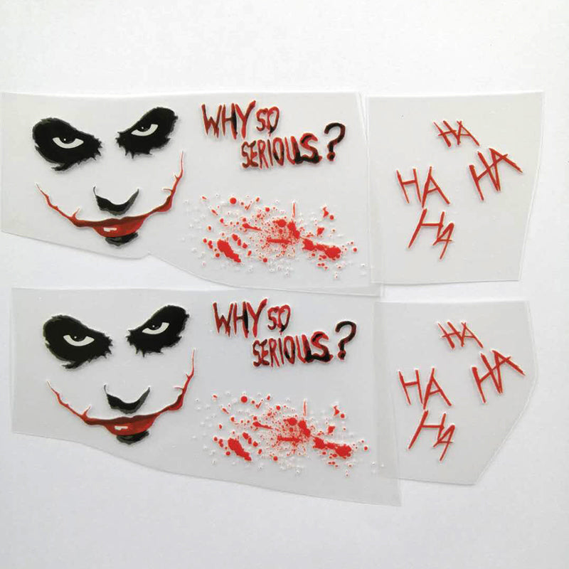 Joker Iron On Patches For Custom Air Force 1, Perfect Joker Patches For Shoes Decal Best Gift For Her