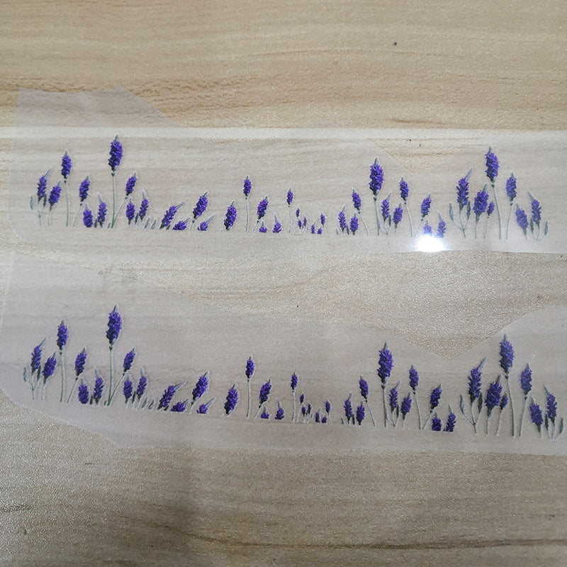 Romantic Purple Lavender and Purple Butterfly Patches For Custom Butterfly Shoes