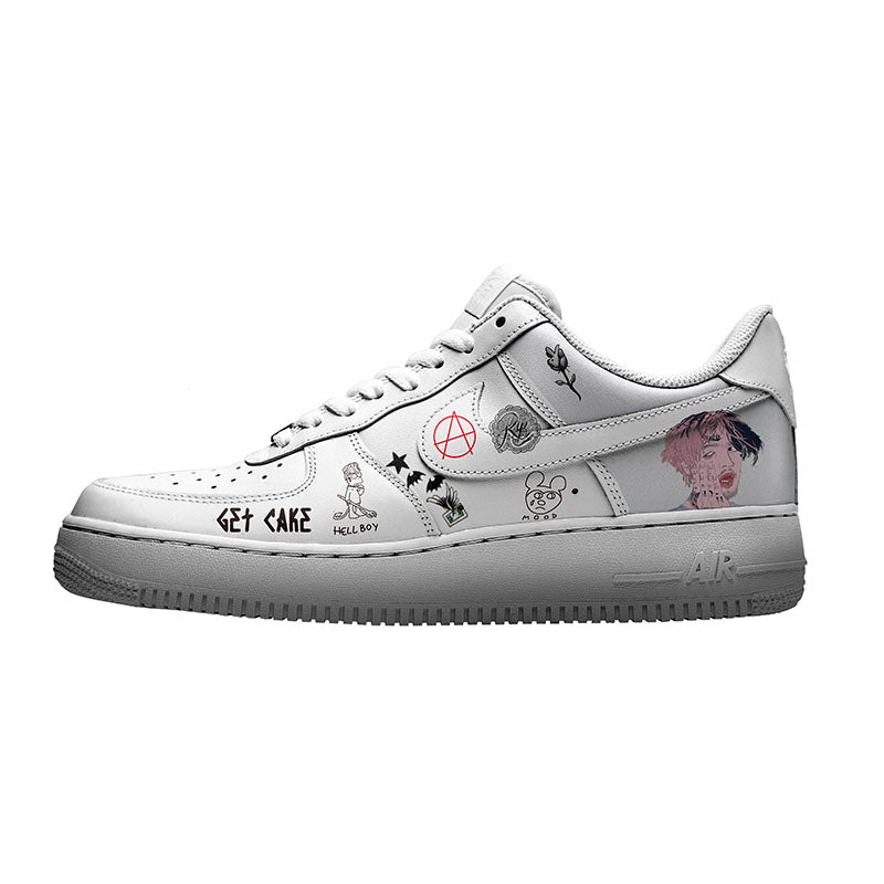 custom air force 1 lil peep