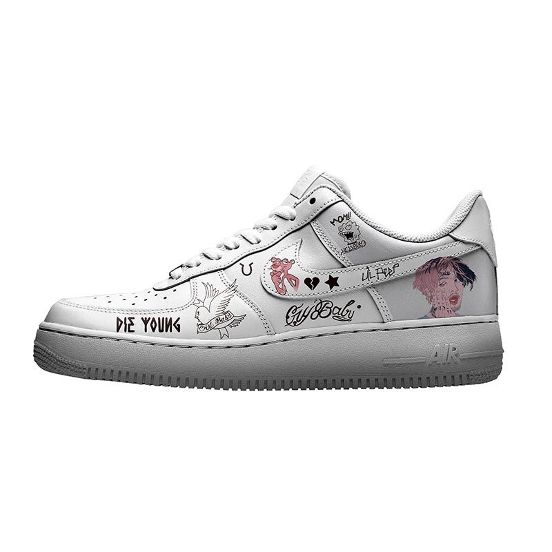 custom shoes lil peep