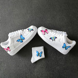 Custom Air Force 1 with 3 Different Butterflies