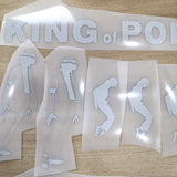 3M Reflective Michael Jackson Patches for Custom MJ Reflective Sneaker