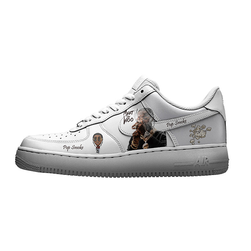 custom af1 pop smoke