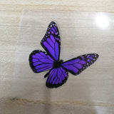 Romantic Purple Lavender and Purple Butterfly Patches For Custom Butterfly Shoes