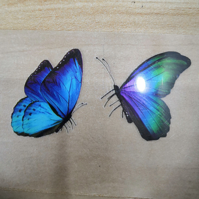 Romantic Purple Lavender and Purple Butterfly Patches For Custom Butterfly Shoes