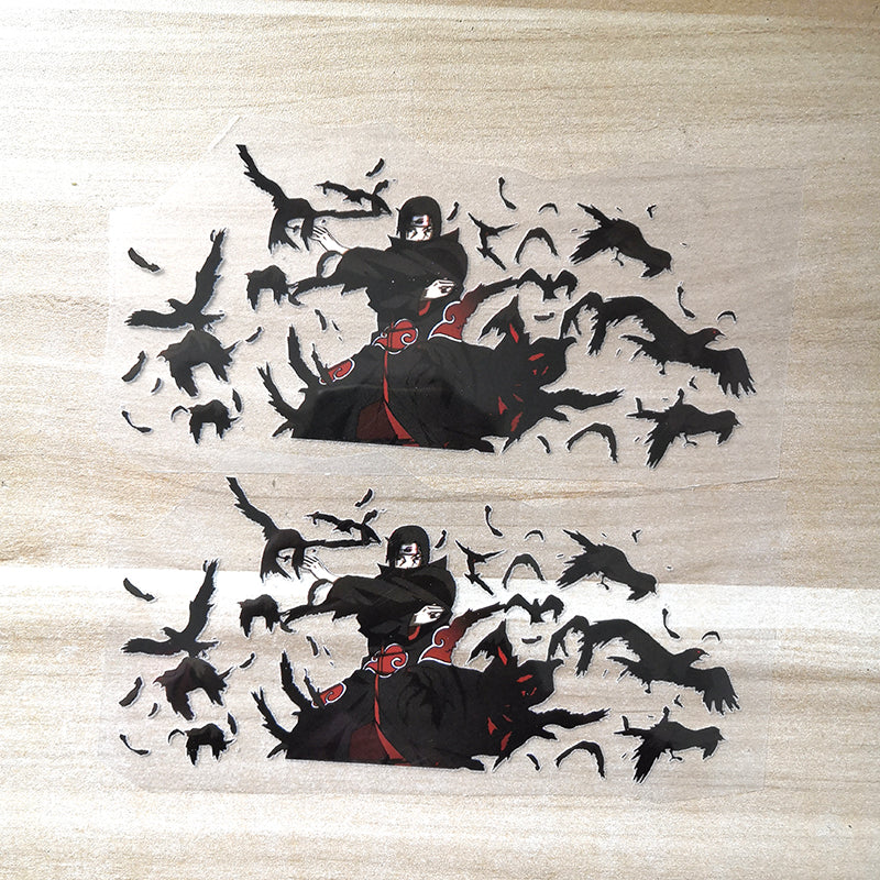 uchiha itachi stickers for shoes