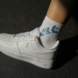 Unisex Various Blue Butterflies Socks