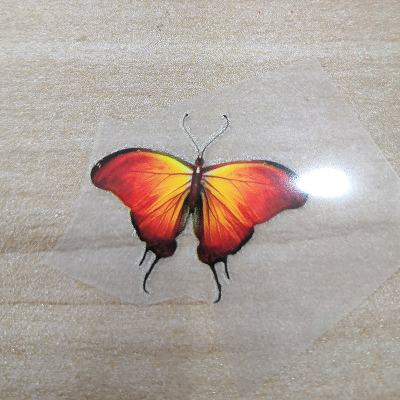 Heat Transfer Monarch Butterfly Patches 3 Designs 7 Butterflies Stickers For DIY Adult or Kid Shoes