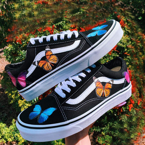 custom air force 1 butterfly