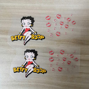 Betty Boop iron on stickers