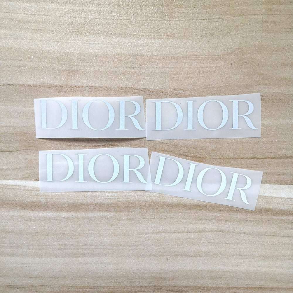 3M Reflective DIOR Patches for Custom Reflective Sneakers
