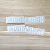 3M Reflective DIOR Patches for Custom Reflective Sneakers
