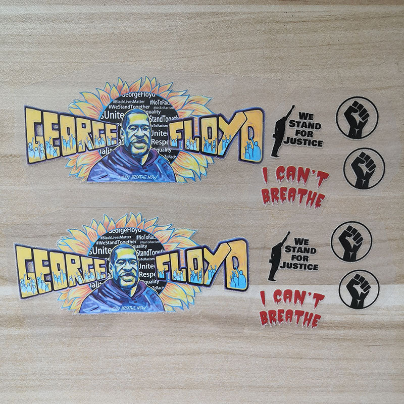 George Floyd stickers for shoes
