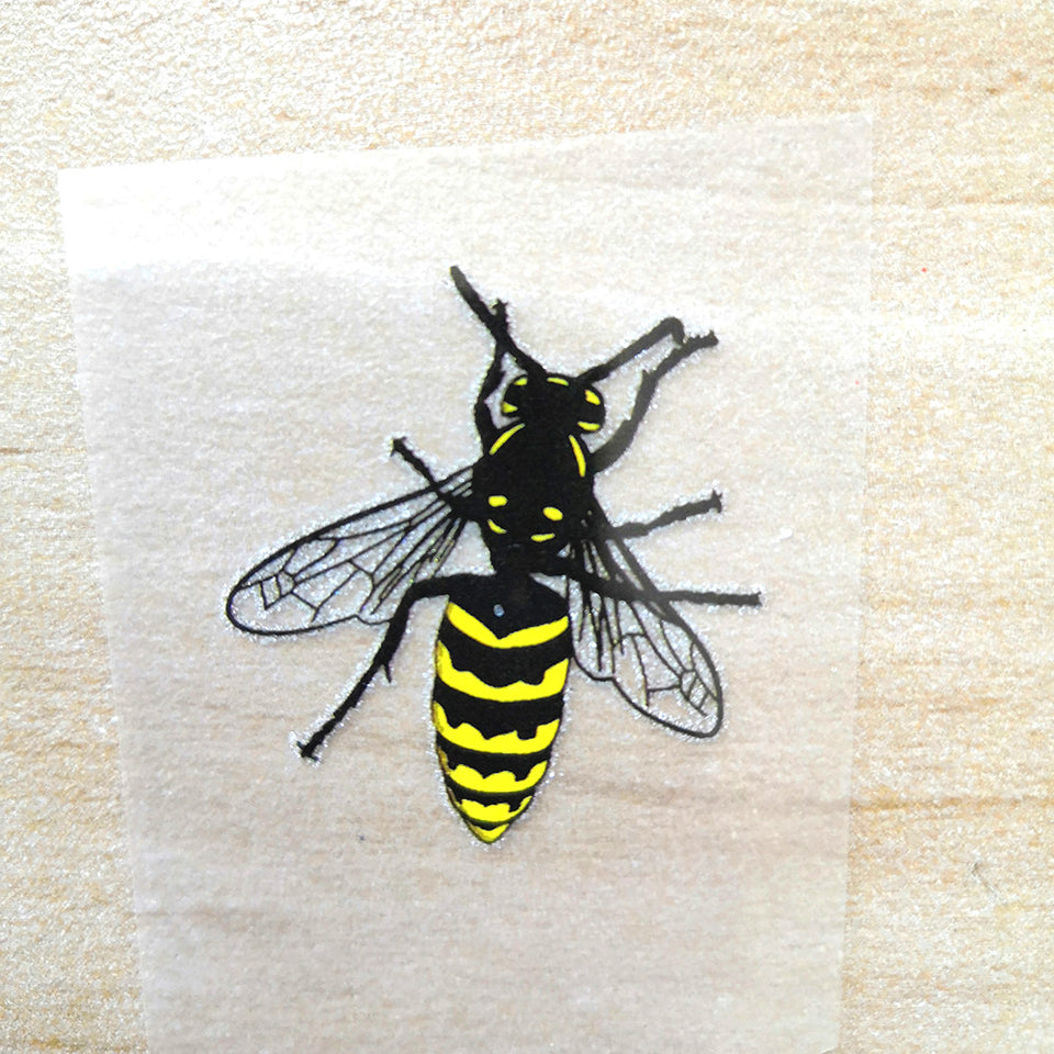 Easy Iron On Bees Patches, Perfect Size For Custom Air Force 1 Vans or Other Sneakers Perfect Gift for Her