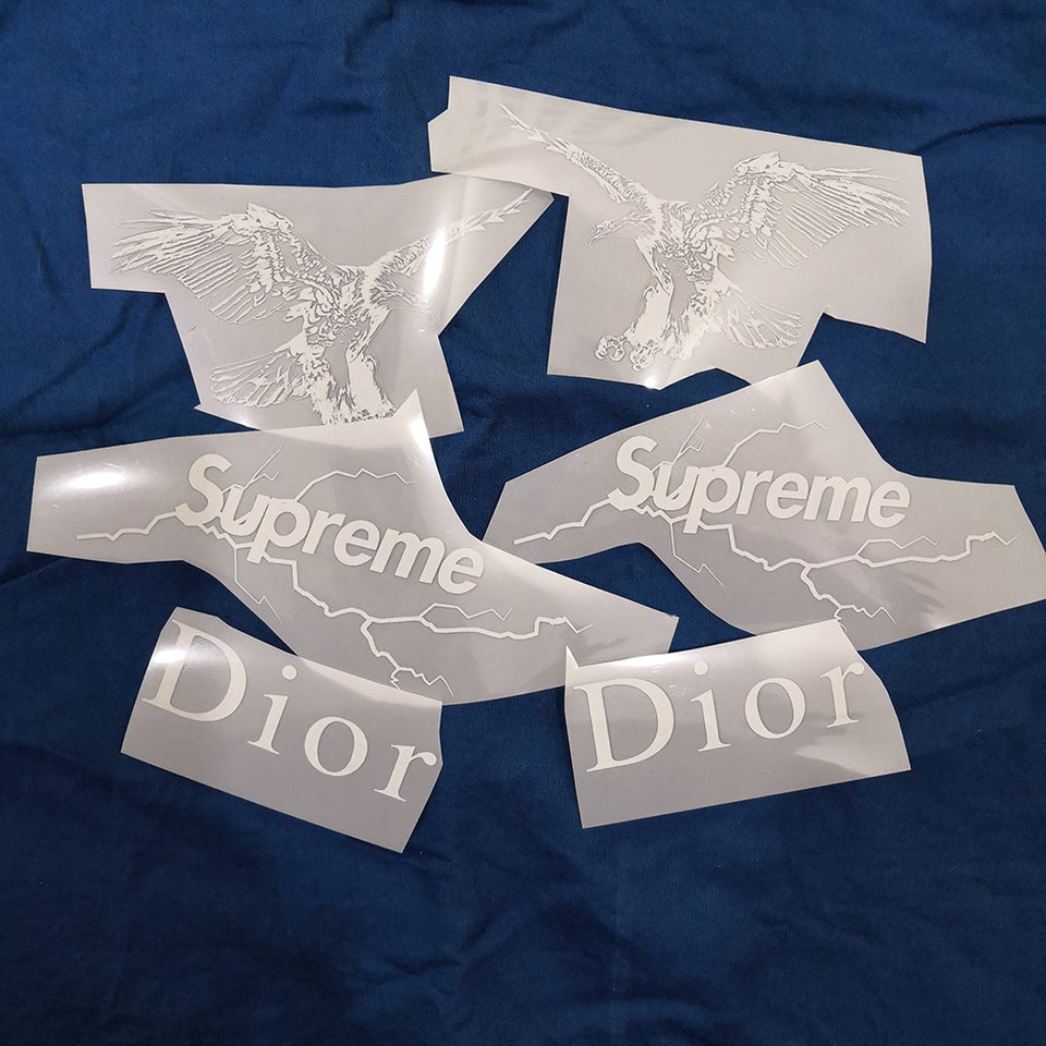 Eagle Heat Transfer Vinyl, 3M Reflective Patches for DIY/Custom Reflective Air Force 1