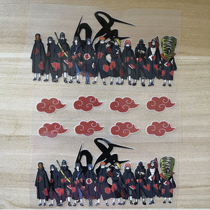 akatsuki stickers for custom shoes