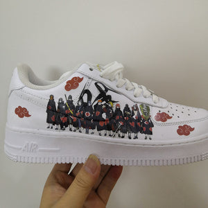 akatsuki red cloud stickers for shoes