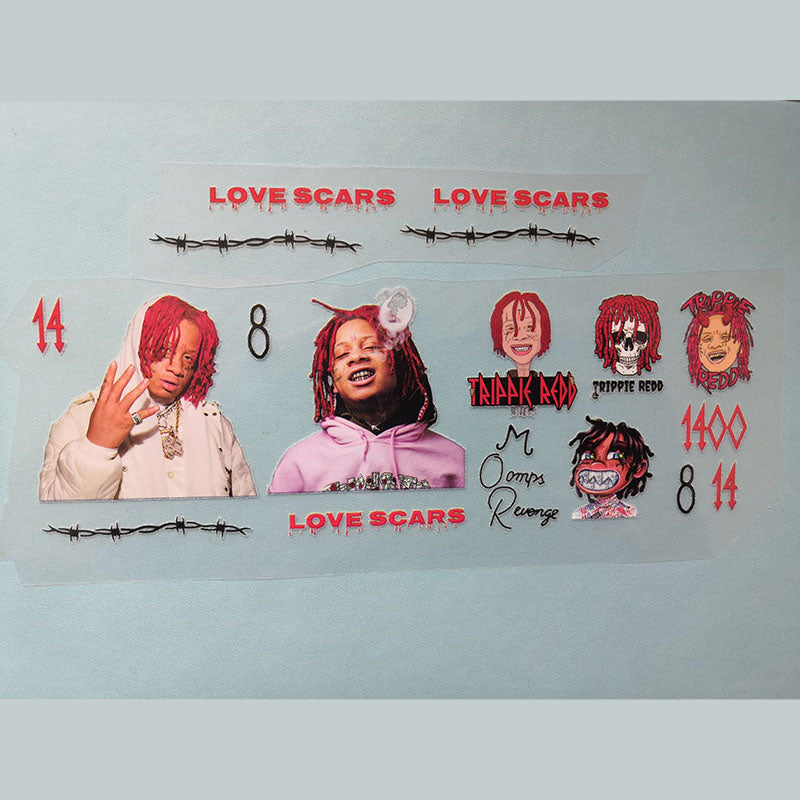 Trippie Redd patches for shoes