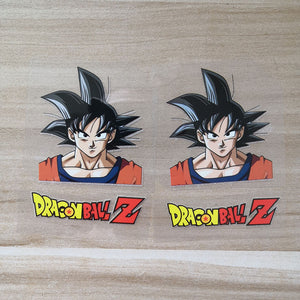 dragon ball z iron on stickers for shoes