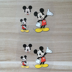 Mickey Mouse Iron on Patches for DIY/Custom Air Force 1 Mickey Mouse Heat Transfer Stickers For Shoes Decal
