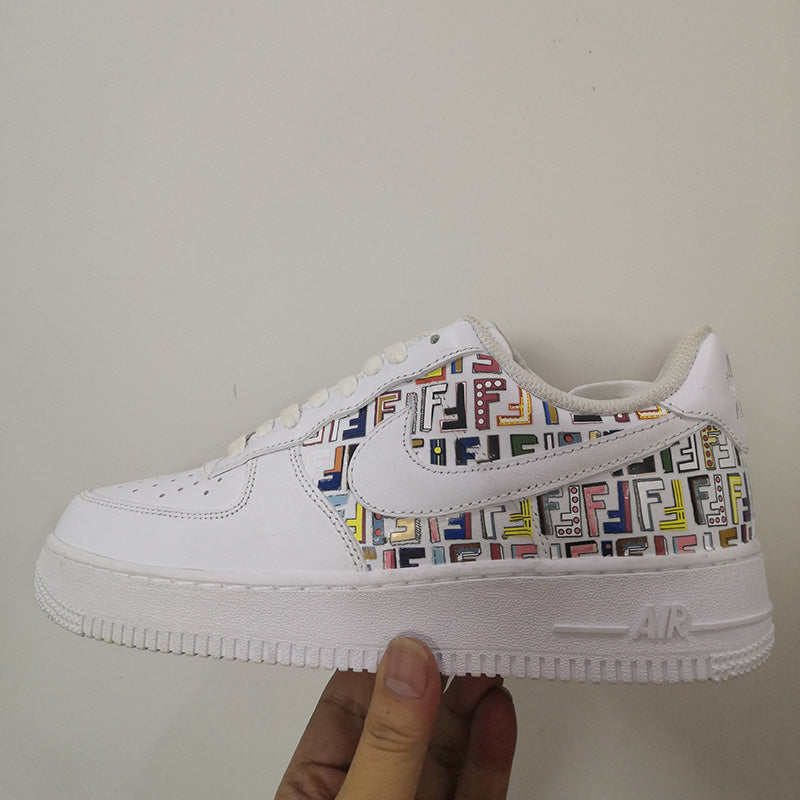 custom shoes fendi