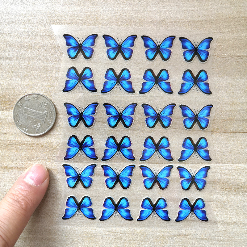 small butterfly stickers for kid shoes
