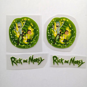 Rick and Morty Patches for Custom Air Force 1 Anime