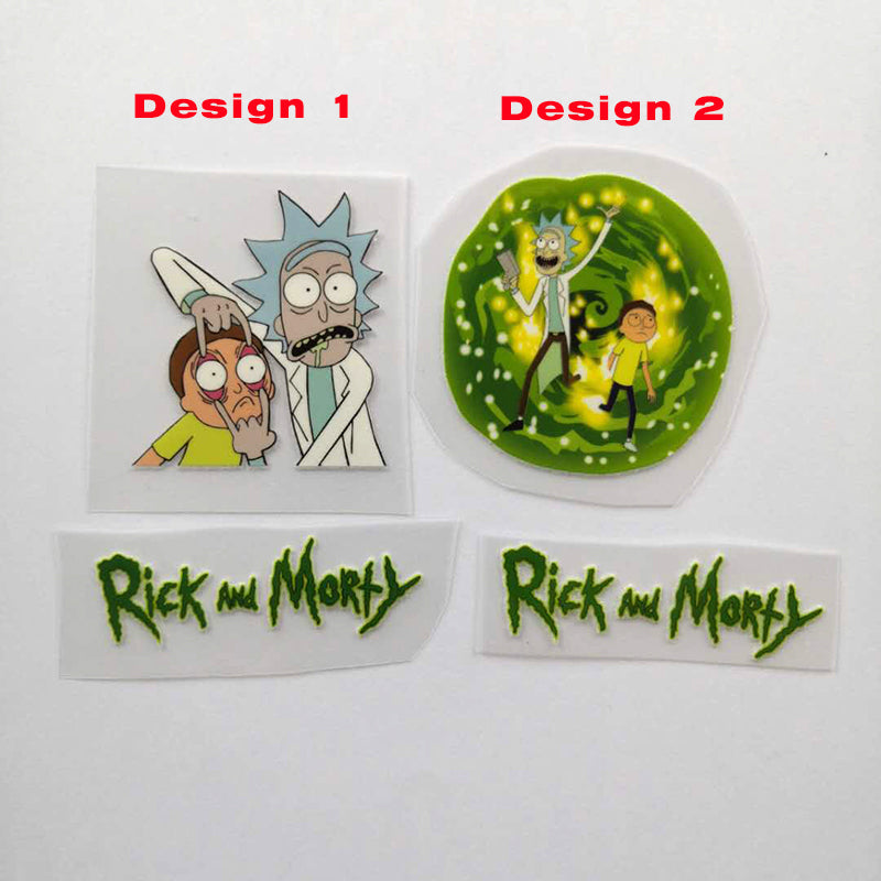 Rick and Morty Patches for Custom Air Force 1 Anime
