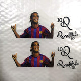 Ronaldinho stickers for shoes