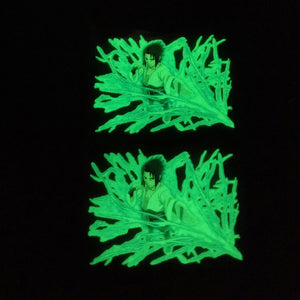 glow in dark Sasuke stickers